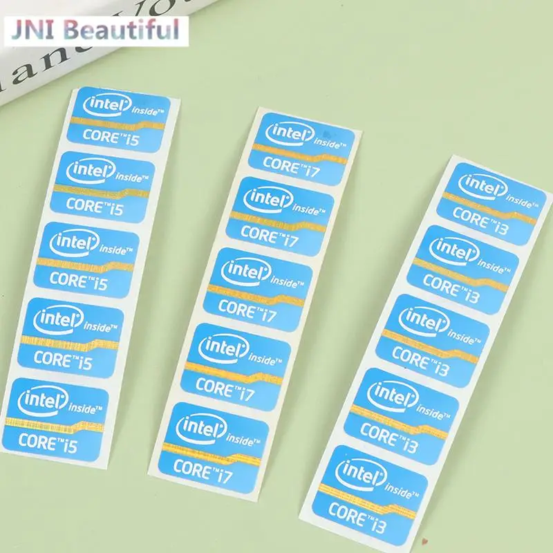 1/5 шт. наклейки для ноутбука intel core четырех поколения i3 i5 i7 | Канцтовары офиса и