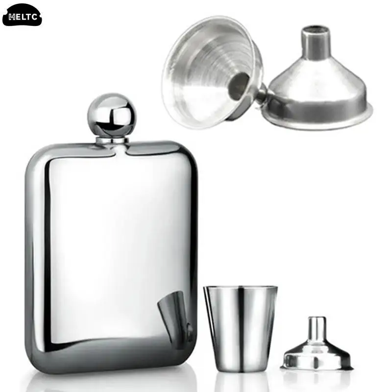 

1pc Small Mouth Funnels Bar Wine Flask Funnel Mini Stainless Steel For Filling Hip Flask Narrow-Mouth Bottles Kitchen Jug Funnel