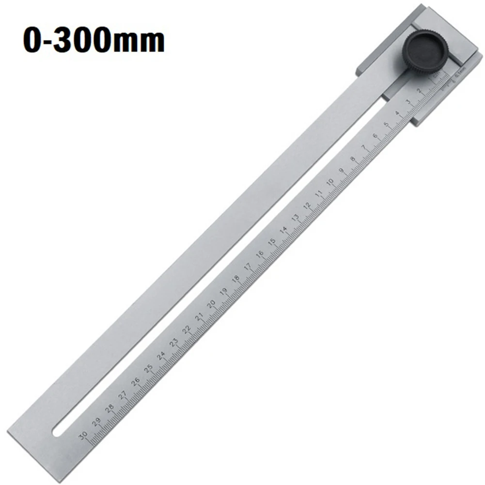 

300mm Woodworking Measuring Screw Cutting Marking Gauge Scraper Ruler For Woodworking DIY Carpenter Gauging Measuring Tool