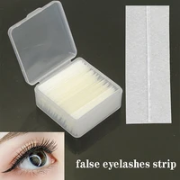 40 piecesbox reusable self adhesive glue free eyelash glue strip false eyelashes makeup tools no glue eyelashes hypoallergenic