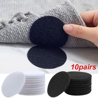 10 pairs self adhesive fastener dots household bed sheet antiskid sticker sofa carpet fastener hook loop carpet anti slip pads