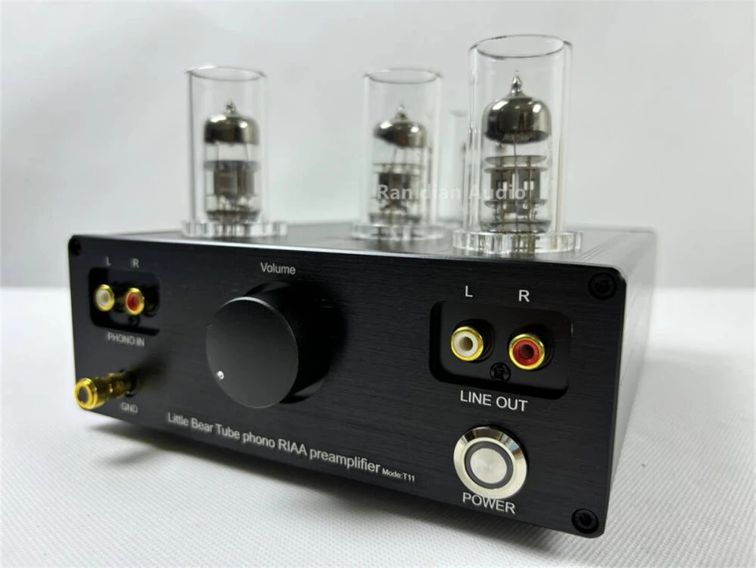 6n2 Riaa T11 6N2/12AX7 электронный ламповый фонограф предусилитель MM RIAA ...
