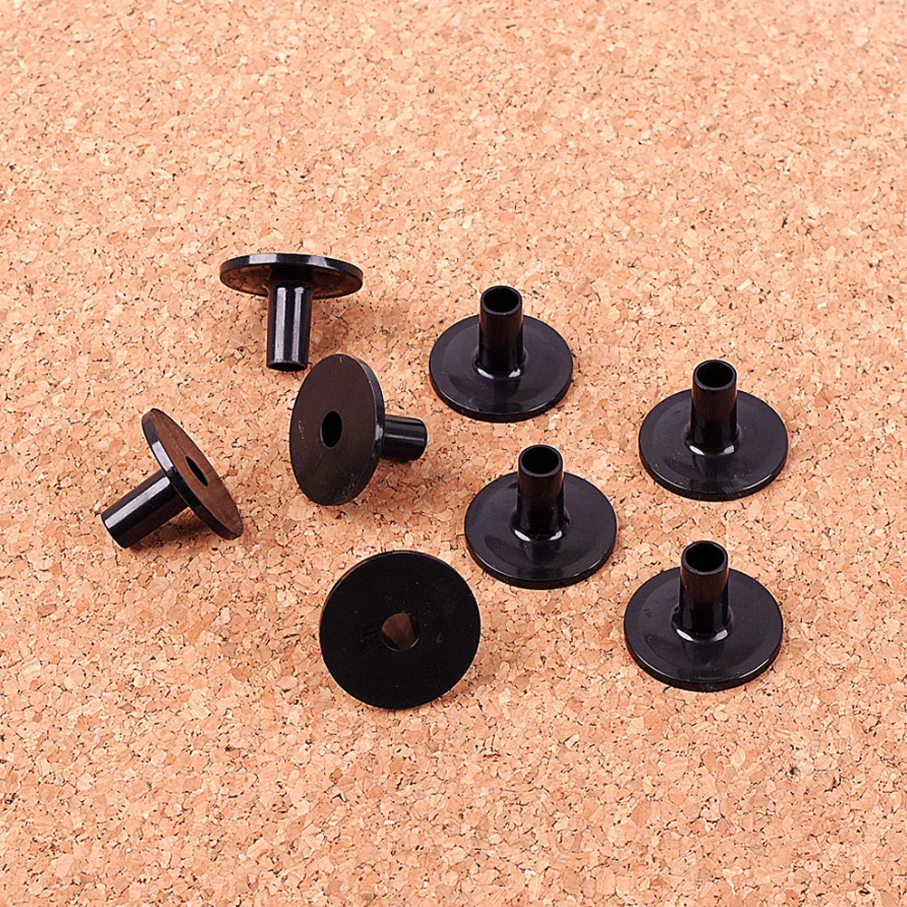 8 шт. пластиковые тарелки для сидений барабаны аксессуары педалей музыкальных