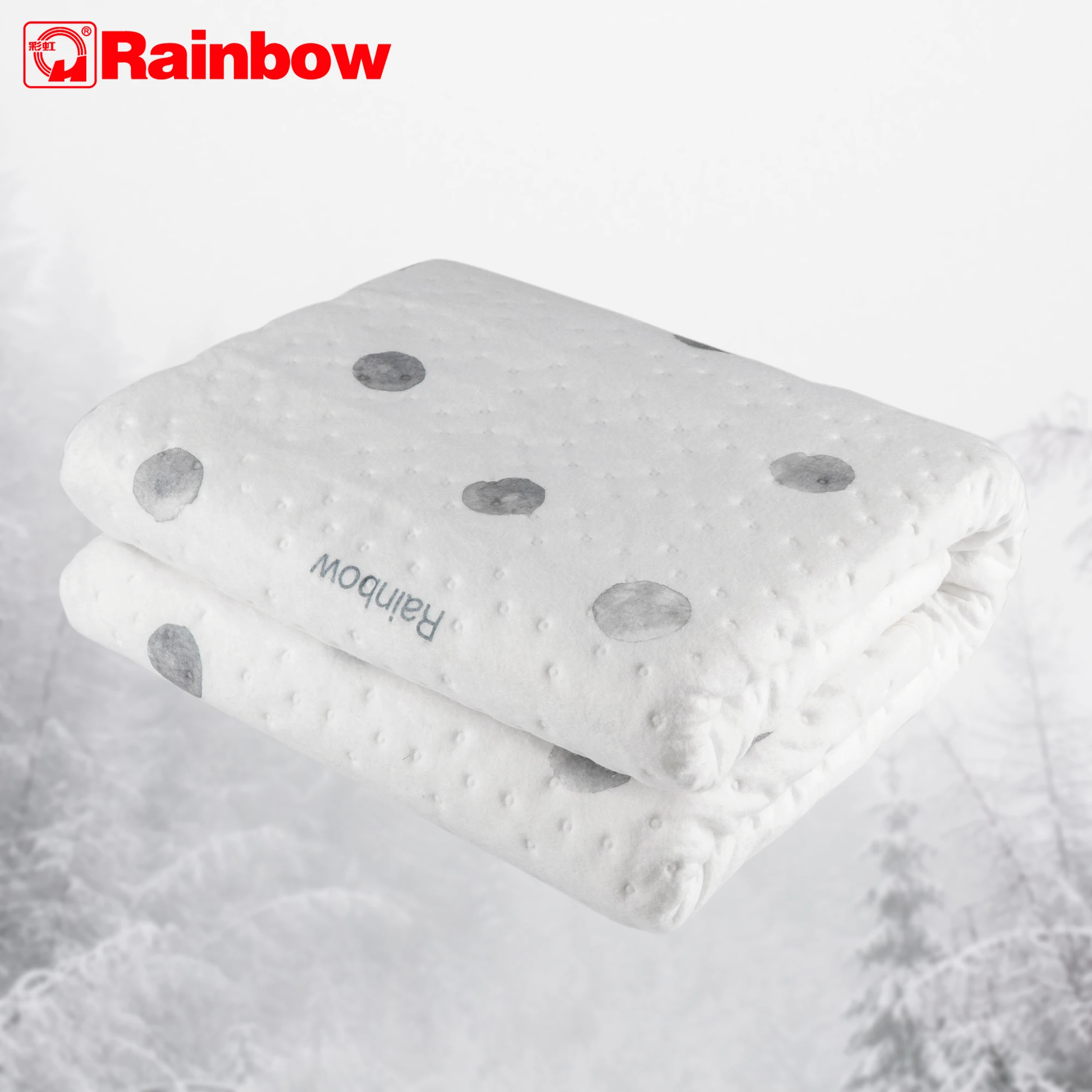 

Rainbow Single/ Double Electric Blanket Ultrasonic Welding Fabric Heating Bed Mat Warmer Under Blanket 230V 1216AA