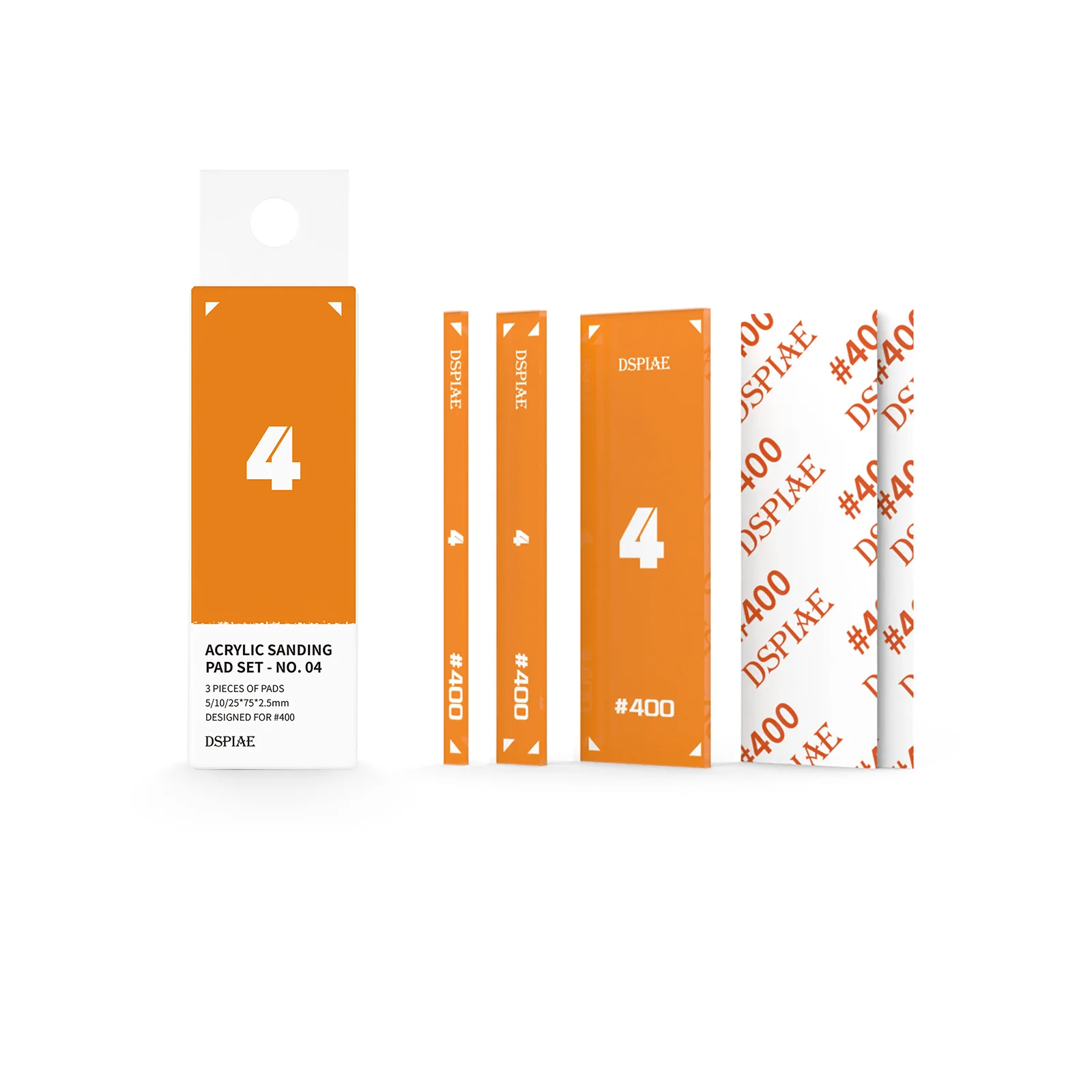 Акриловая шлифовальная пластина со встроенной конструкцией DSPIAE PT-SP 5 цветов