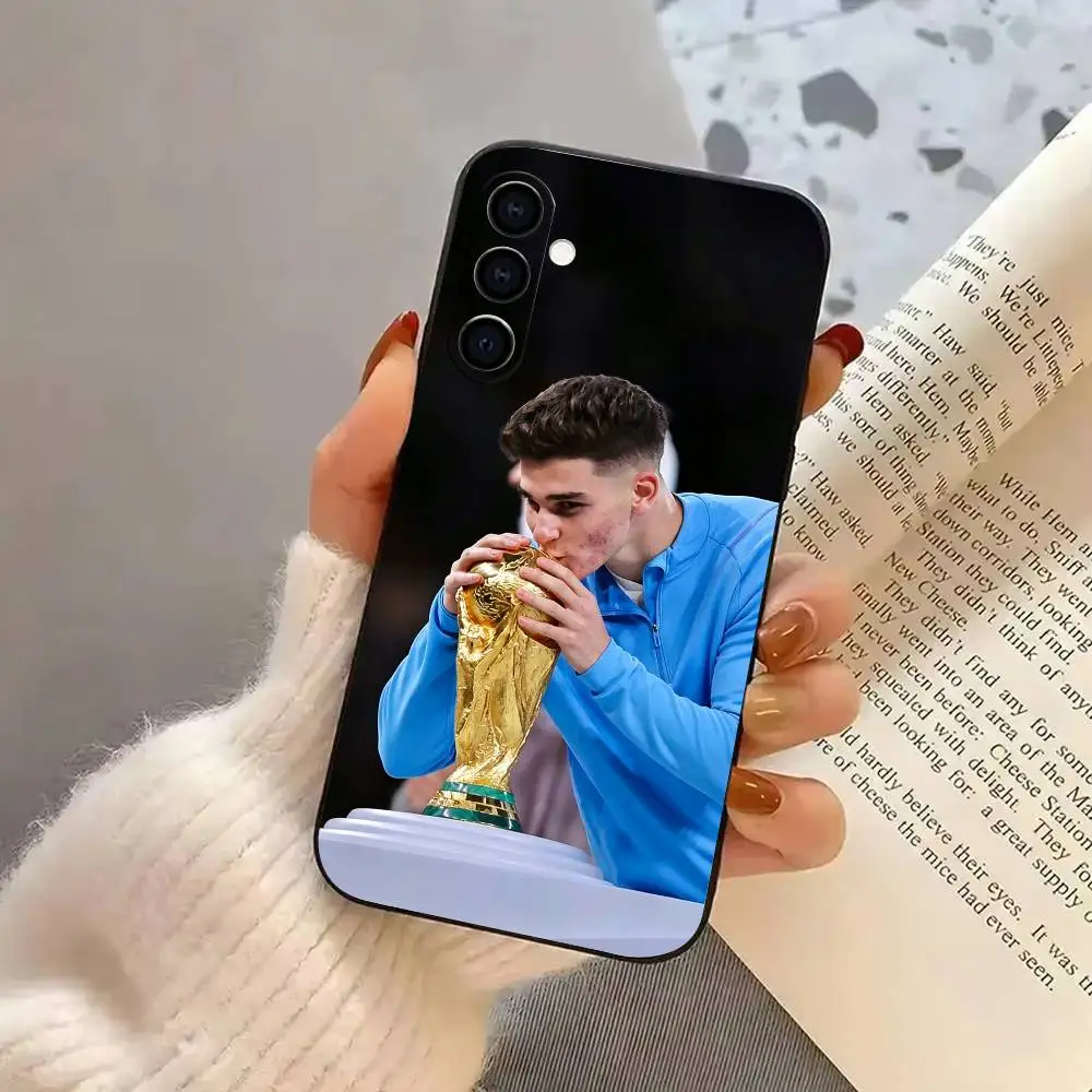 Фото Чехол для телефона Box Killer Julian Alvarez-z из черного мягкого силикона для Samsung Galaxy A71 A72 A73 A51 и других смежающих моделей №4