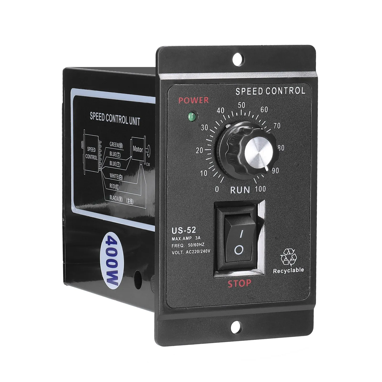

Alternating Current Single-phase Asynchronous Motor Electronic Stepless Speed Regulation