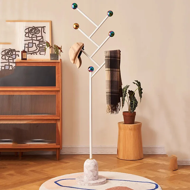 

Living Room Modern Clothing Rack Bedroom Space Saving Simplicity Coat Stand Storage Hallway Rack De Ropa Nordic Furniture DWH