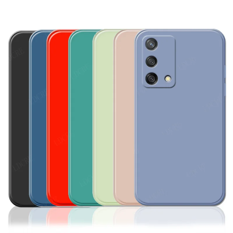 Чехол для OPPO A74 чехол роскошные противоударные мягкие чехлы из жидкого силикона A