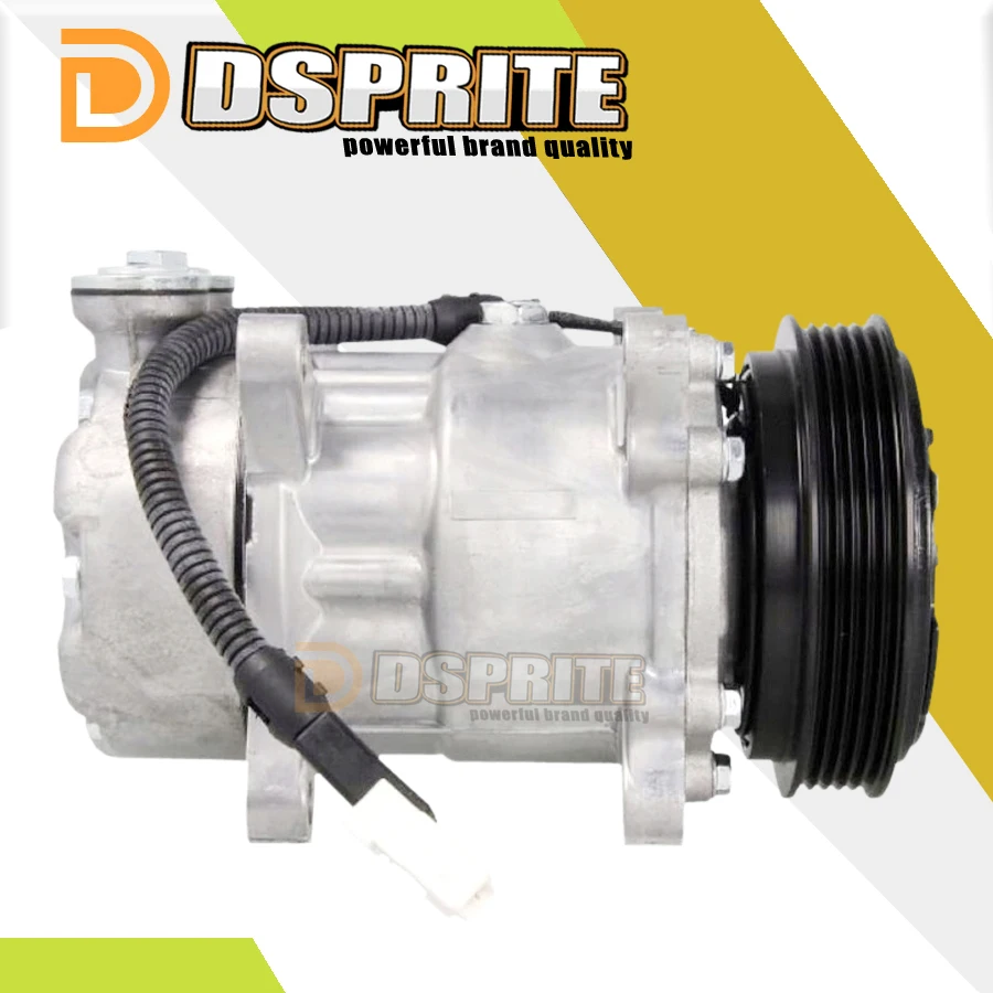 Компрессор SD6V12 A/C 9628239480 для Peugeot 206 1412 1431 6453CN 6453EH 6453FS 6453JG 6453JK 699690 699190 40405087 9611111780