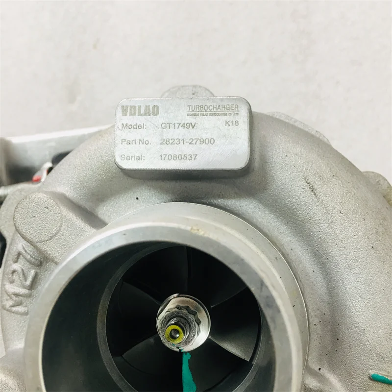 Турбокомпрессор GT1749V для Santa Fe 2.0L CRDi с двигателем D4EA-V 729041 -5009 28231-27900