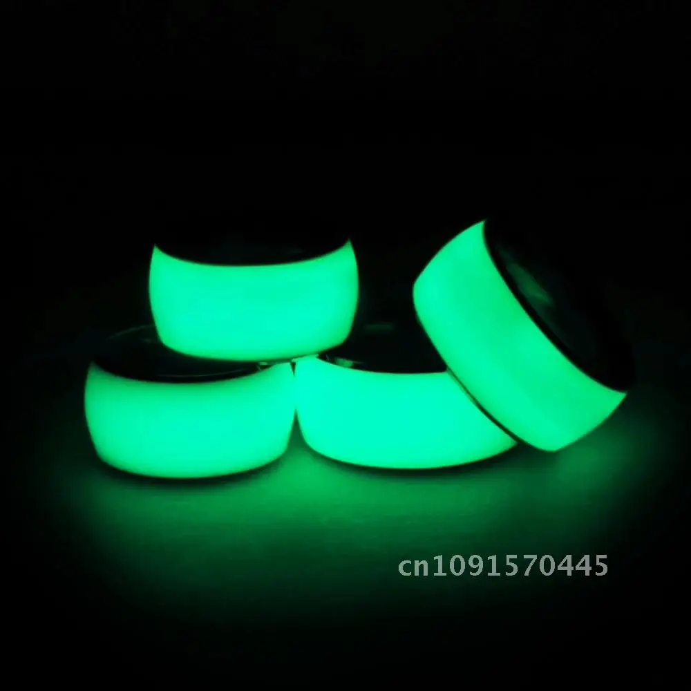 5-размерный мужской металлический светящийся замок для пениса кольцо члена