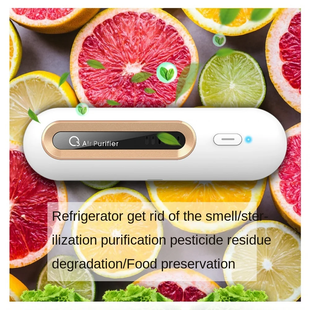 

Mini Ozone Sterilizer Pet Toilet Shoe Cabinet Refrigerator Deodorizer Portable Household Car Air Purifier