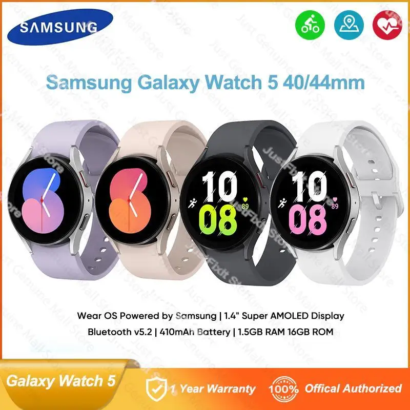 

Samsung Galaxy Watch 5 Smartwatch 40/44mm Watch 5 Pro 45mm Watch 100% Original Refurbished