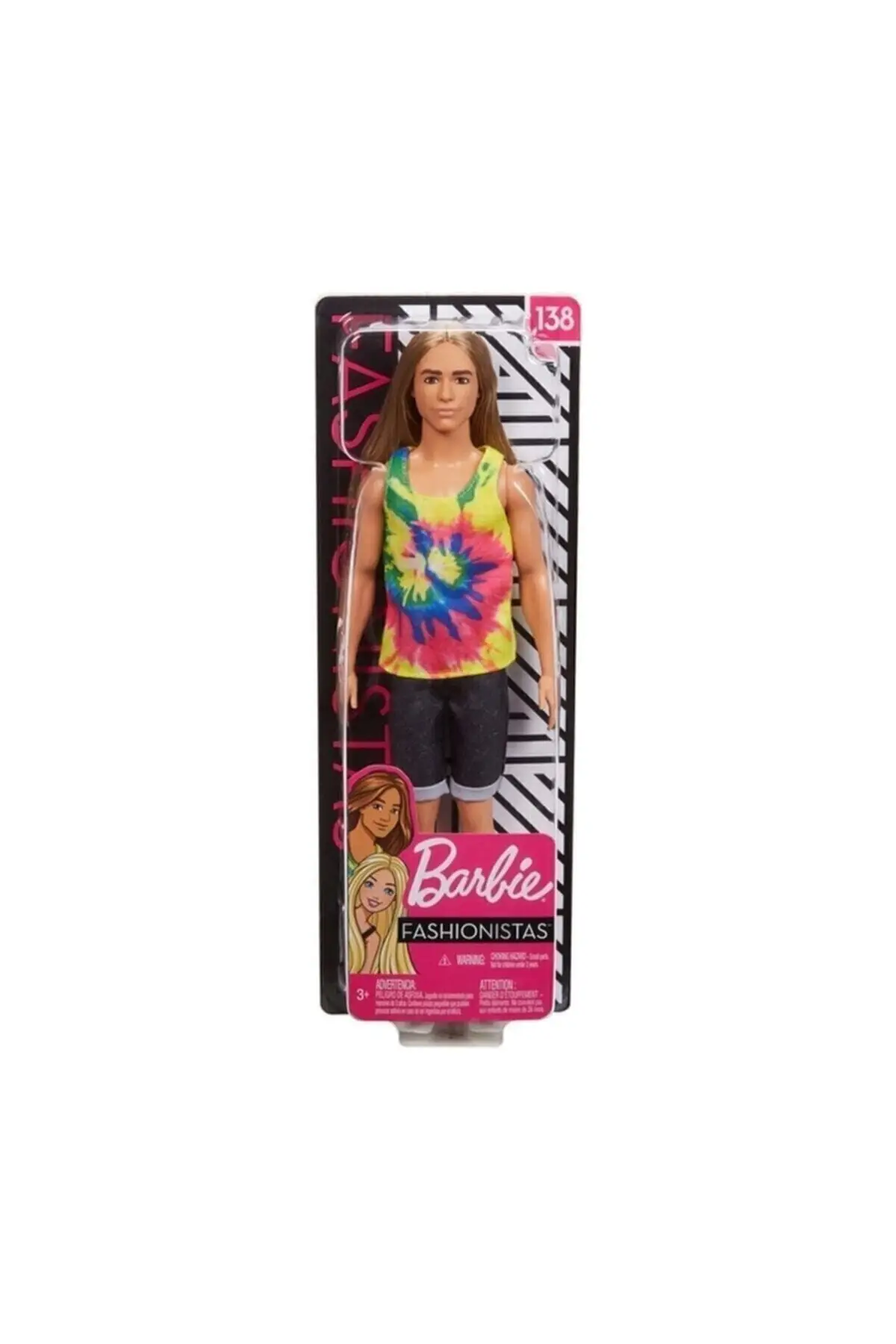

Barbie Handsome Ken Dolls-GHW66 Original Product For Kids Birthday Year Head Chrisstmas Fun Educational