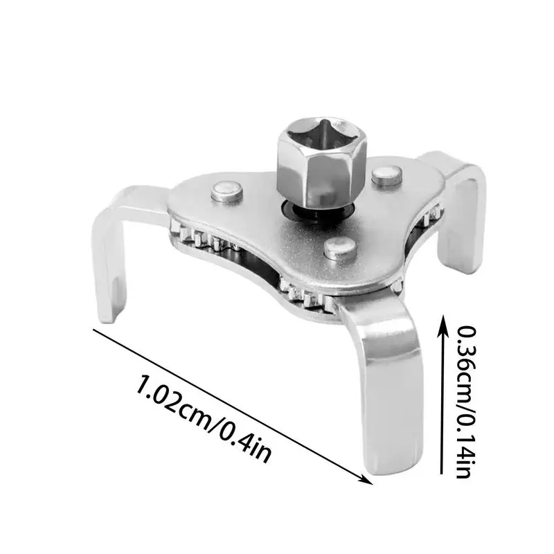 1 шт. инструменты для авторемонта регулируемый двусторонний ключ масляного