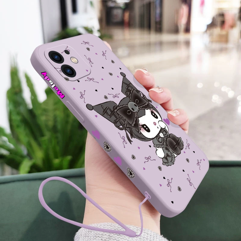 

Melody Phone Case For Xiaomi Redmi Note 11 10A 11T 10 10T 10S 9T 9 8 7 Pro Plus 10C 9A 9C 9T 4G 5G Cases with Hand Strap