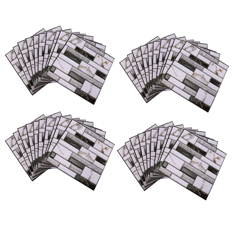 

40 шт., настенные 3D-Наклейки для плитки, 30 х30 см