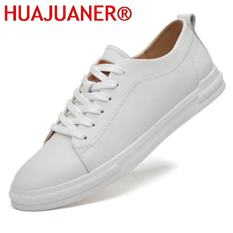 Luxury White Men's Shoes 2022 Genuine 