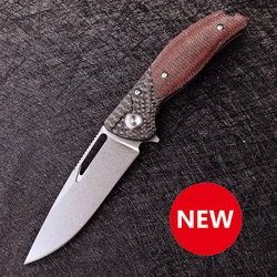 Складной нож JohnnyJamie CD F3b (D2 + карбон/микарта) Складной нож JohnnyJamie CD F3b (D2 + карбон/микарта)