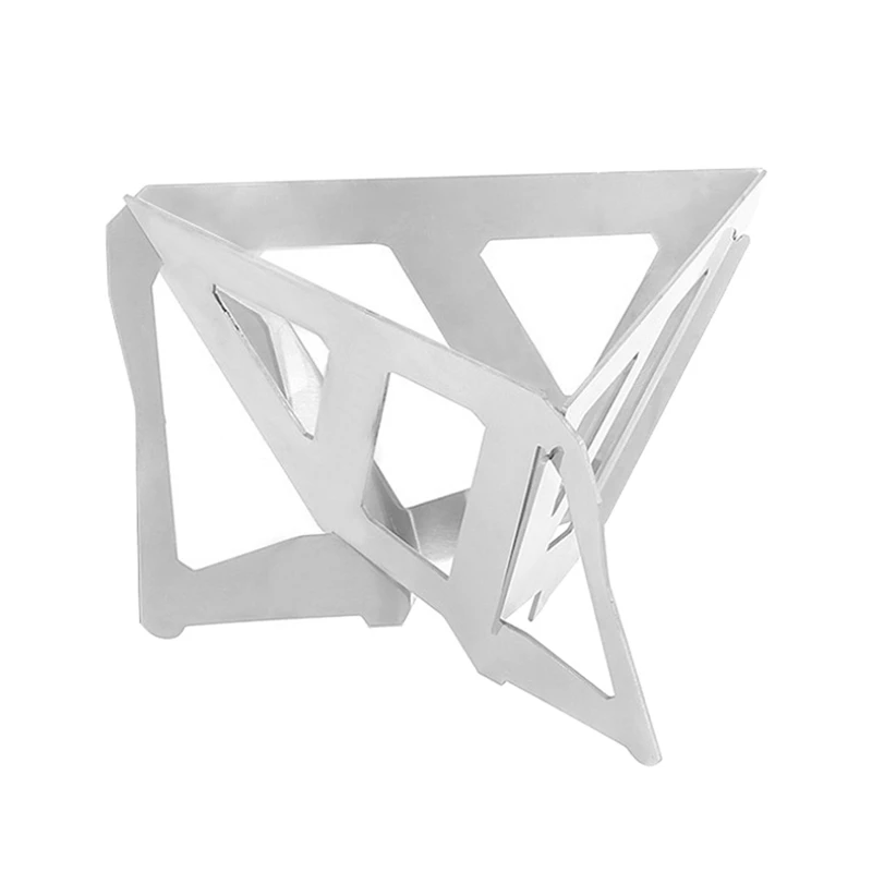 

Stainless Steel Coffee Filter Cup Folding Portable Reusable Coffee Dripper Coffee Filter Rack Maker Tea Holder with Storage
