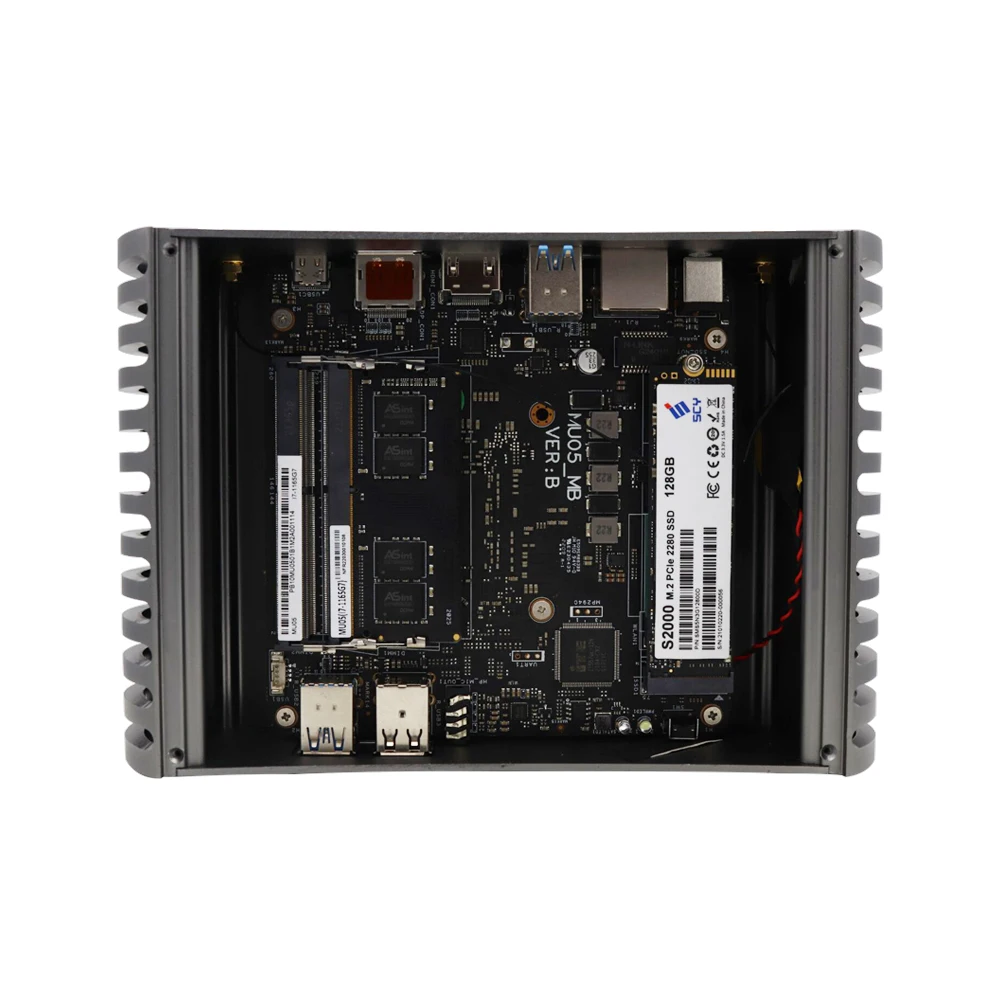 Мини-пк Eglobal 10th/11th Gen i5 1135G7/i7 1165G7 без вентилятора карманный размер 7*24 часов работы