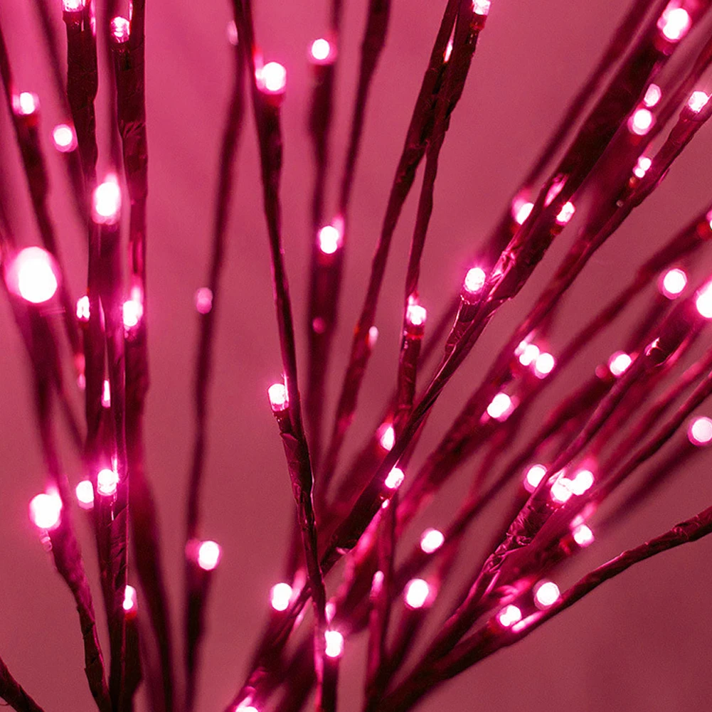

Lighted Branch 20 LEDs Home Office PVC New Year Indoor Artificial Bedroom Waterproof Living Room For Vases Battery Powered Twig