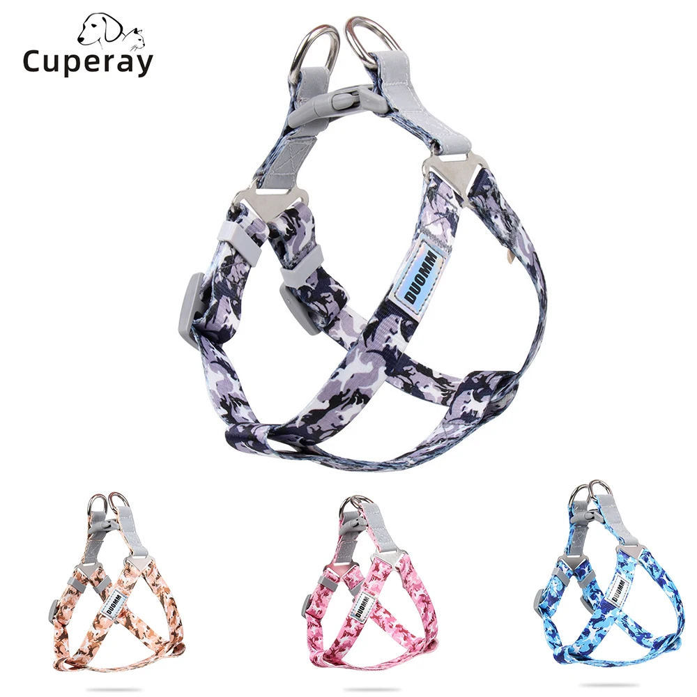 

Камуфляжная шлейка и поводок для собак, длина 1,5 м