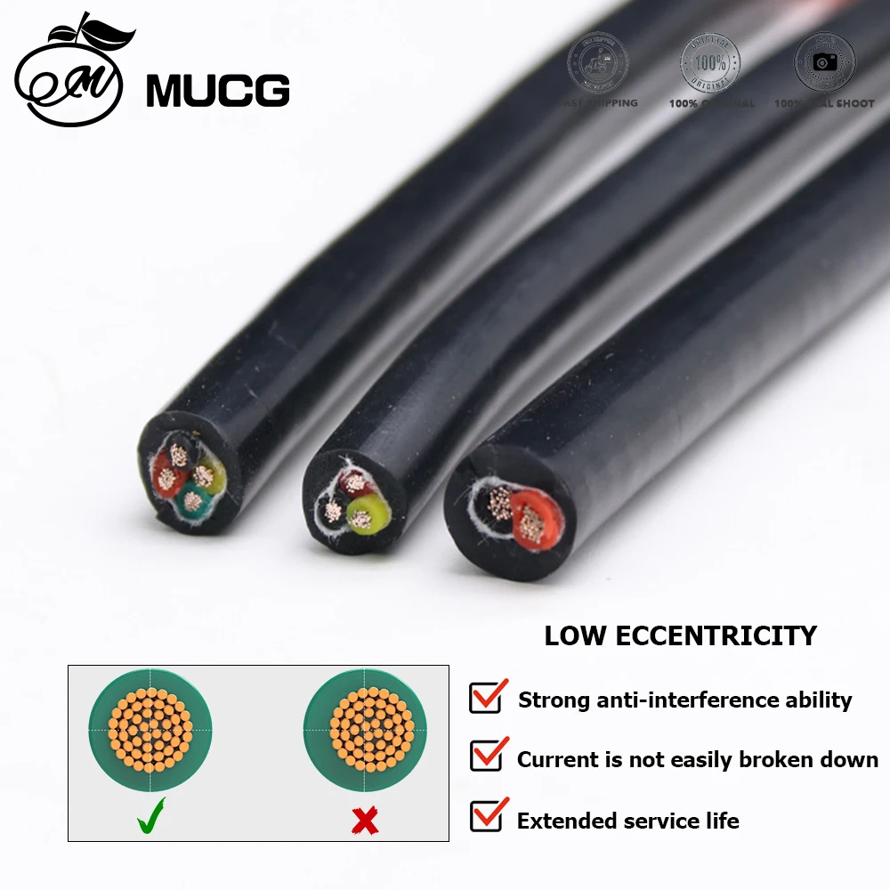 Многожильный силиконовый кабель 1/2/3/4/5/6/7/8/9/10/15/20/30/50/100 м теплостойкий