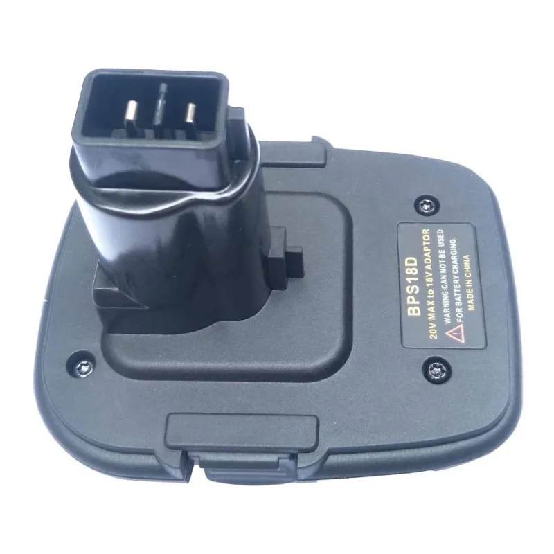 BPS18D Adapter for Black&Decker/Porter Cable/Stanley 20V Li-ion Battery Convert To for Dewalt 18V Nickel Battery Power Tools Use