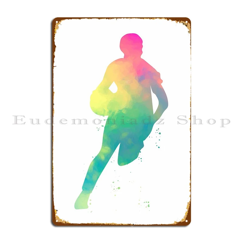 

Basketball Metal Signs Club Pub Bar Customize Designing Tin Sign Poster