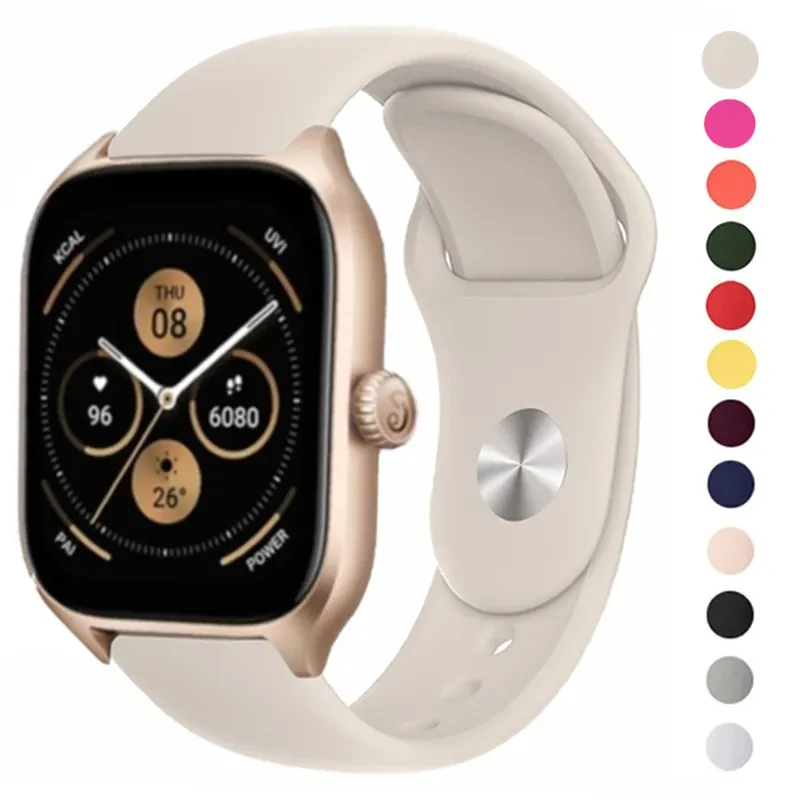 Спортивный ремешок для Amazfit GTS-GTR-4-3-2-2e-Mini-Pro-stratos 2 3 ...