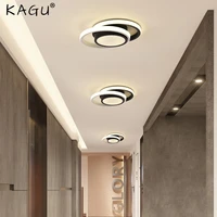 led ceiling lamp for corridor balcony blackwhite 28w 30w chandelier indoor ceiling lighting for bedroom living room 110 220v