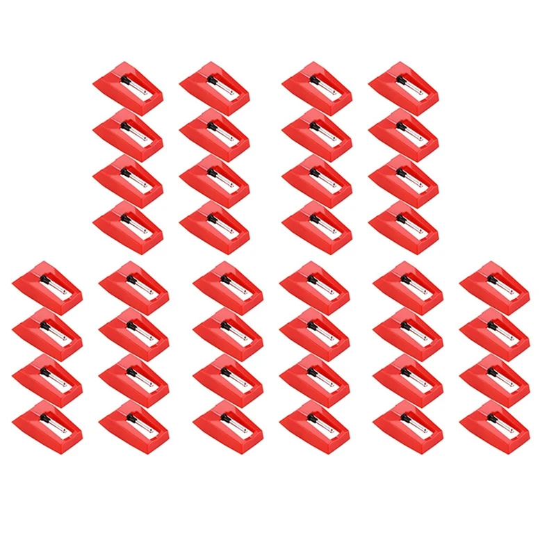 

40 Pcs Record Player Needle Turntable Diamond Replacement Stylus Needles For Vinyl Record Player