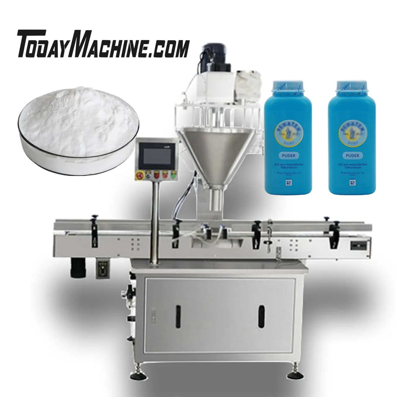 Автоматическая машина для наполнения бутылок с мукой специй соли сахаром и