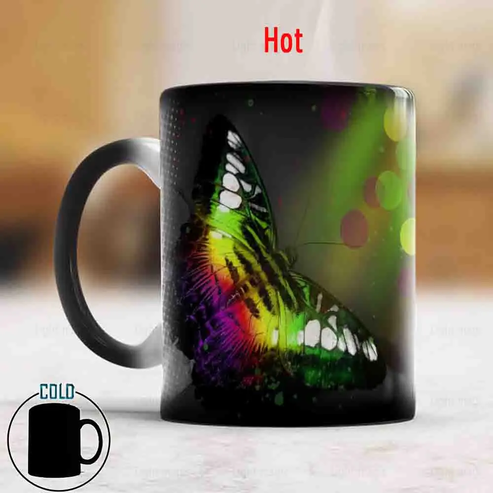 Magic Swallowtail Butterfly Coffee Mug 11oz Ceramic Color Ch