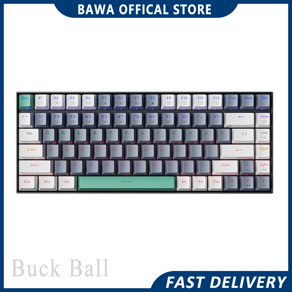 

Machenike K500 Keyboard Gaming 84 94 Keys Wired Mechanical Hotswap Rgb Backlight Keyboard Accessory For Computer Pc Mac Win Gift