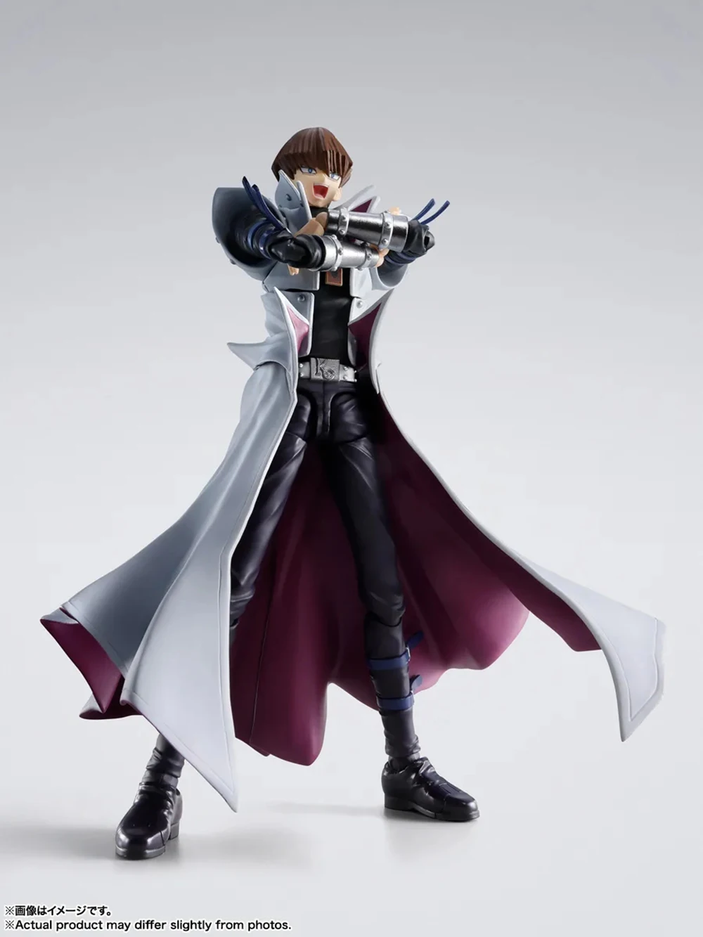 Фото Официальные фигурки BANDAI S.H.Figuarts Yu-Gi-Oh Duel Monsters Сето Кайба, аниме-фигурки с оригинальной коробкой, соединяемые модели, подарок №4