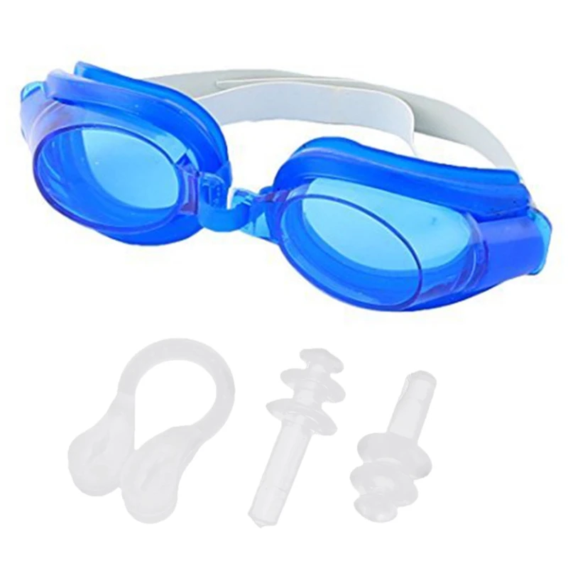 

Women Men Adult Waterproof Anti Fog Swimming Goggles Set UV for Protection Wide Drop shipping