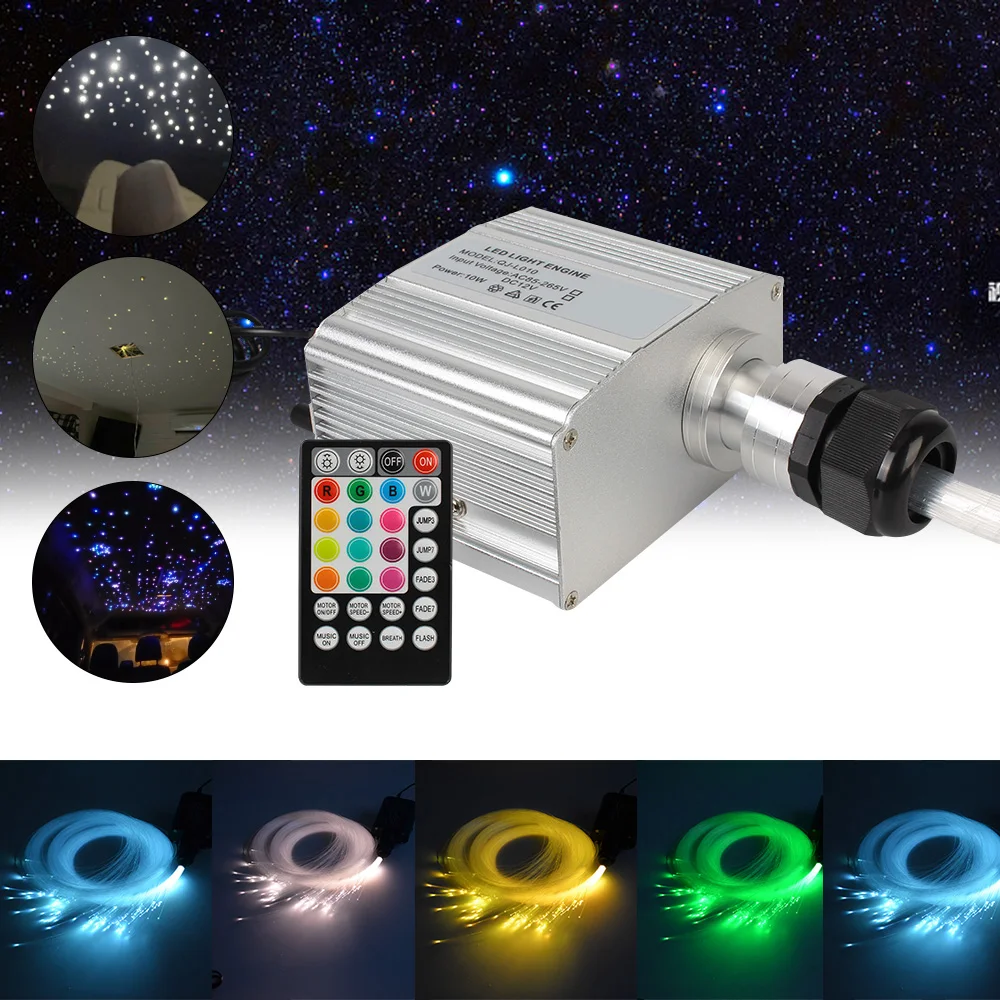 

Twinkle Effect Fiber Light Twinkle Effect Starry Sky Ceiling Light Lamp Roof Star Optical Car LED Interior Light