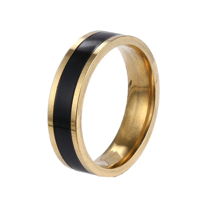 

Кольца из нержавеющей стали 316L для мужчин и женщин, парные кольца черного и белого цвета, 25 шт./партия, оптовая продажа, подарки оптом