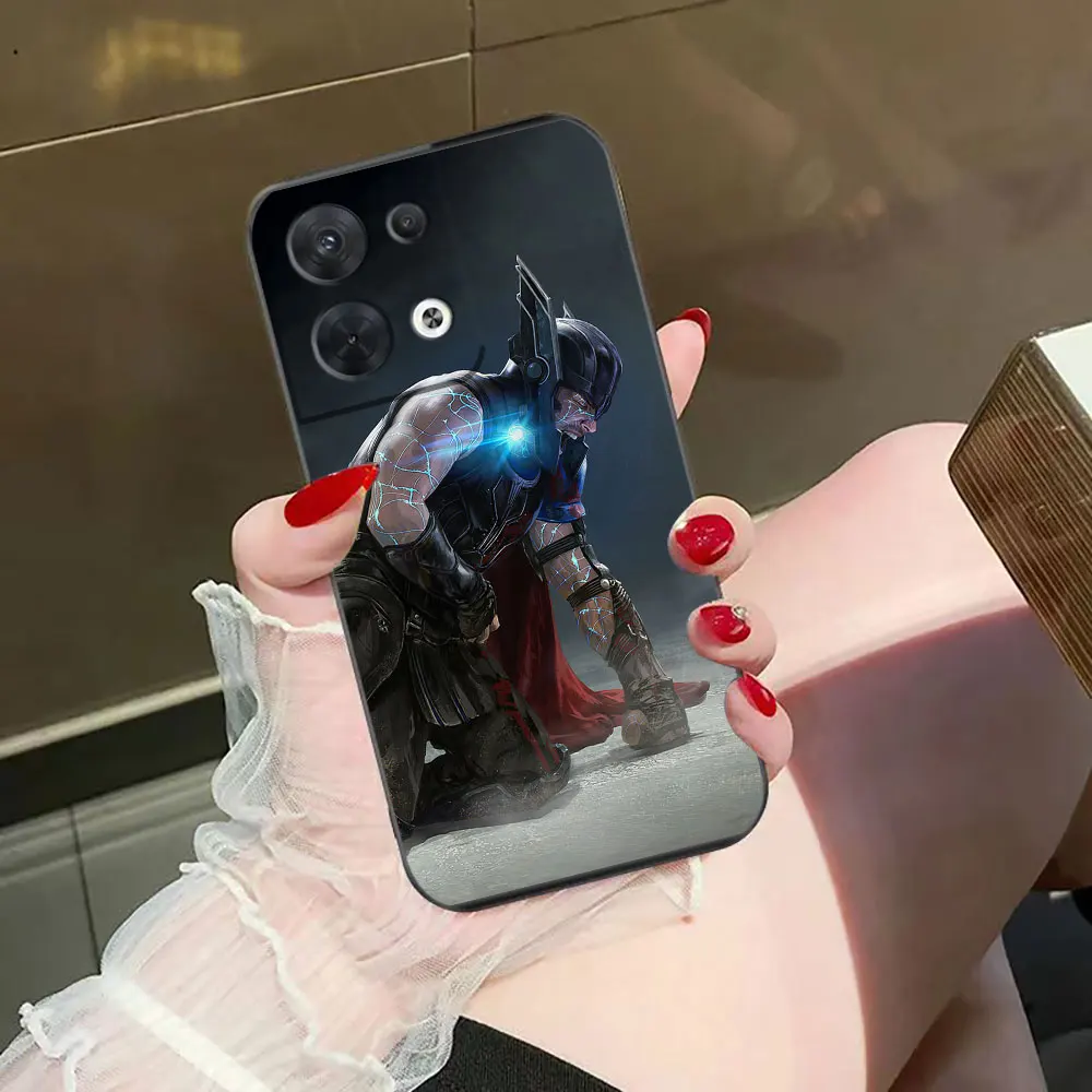 Новый чехол для телефона Marvel Thor Cover OPPO RENO 11 11F 10 8 8T 7 7Z 6 6Z 5 4 FIND X3 LITE 4F PRO PLUS мягкий из