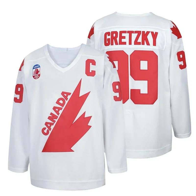 Хоккейная Джерси в стиле ретро команды Канады Кубок 1991 Gretzky
