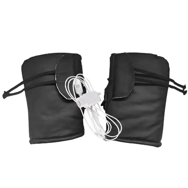 

Перчатки с электроподогревом для мужчин и женщин, мотоциклетные теплые перчатки с 3 регулируемыми температурами, зимний обогрев