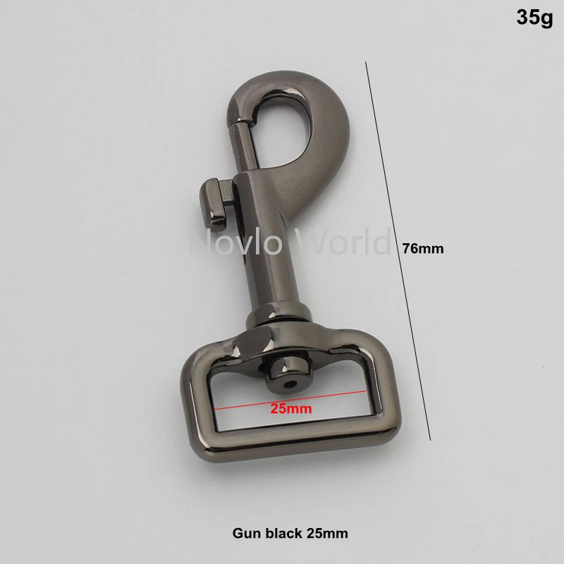 10-50 pieces 6 colors 21mm 25mm 3/4'' 1'' matte silver metal swivel hook for chains purse snap hook belt connector buckles