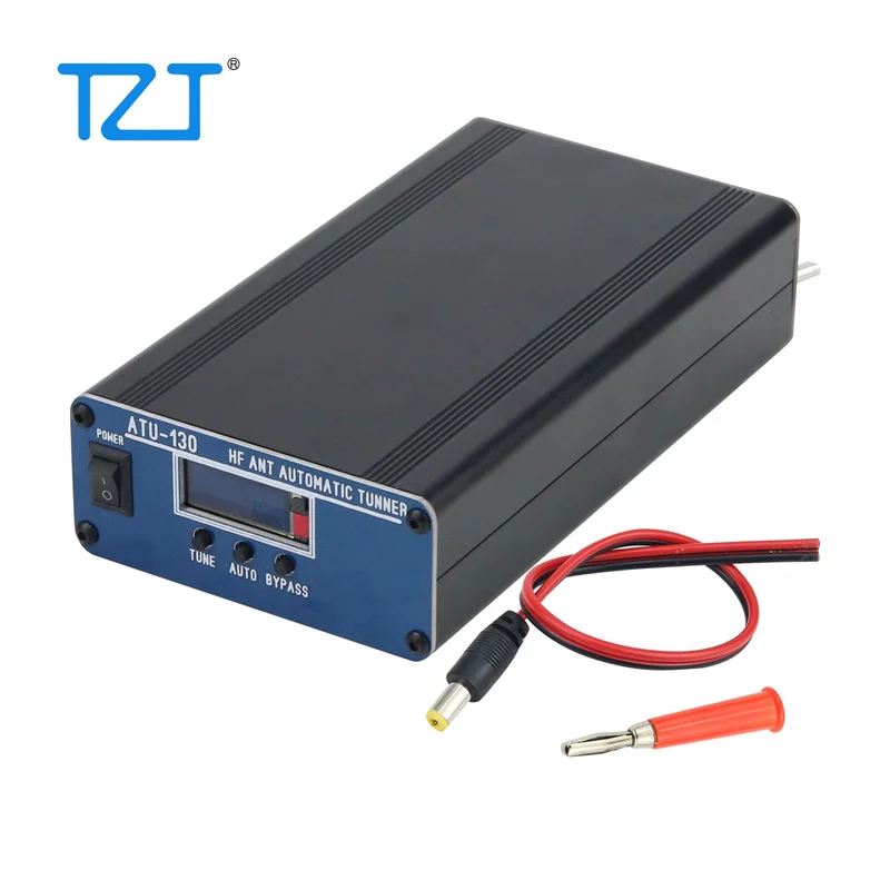 

TZT HamGeek ATU-130 150 Вт 3,5-54 МГц HF автоматическая антенна тюнер Коротковолновая антенна тюнер с синей панелью