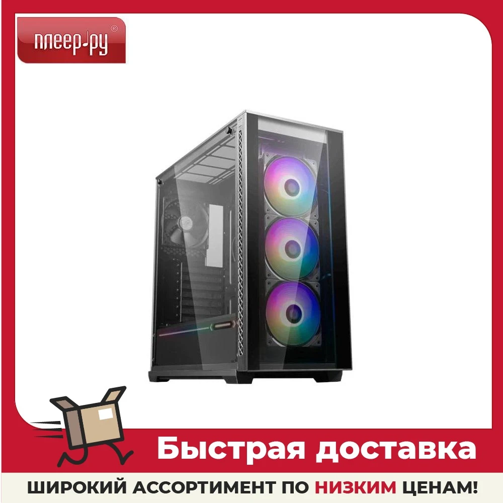 Корпус Deepcool Matrexx 70 ADD-RGB 3F Black ATX Без БП | Компьютеры и - Цена: 9643