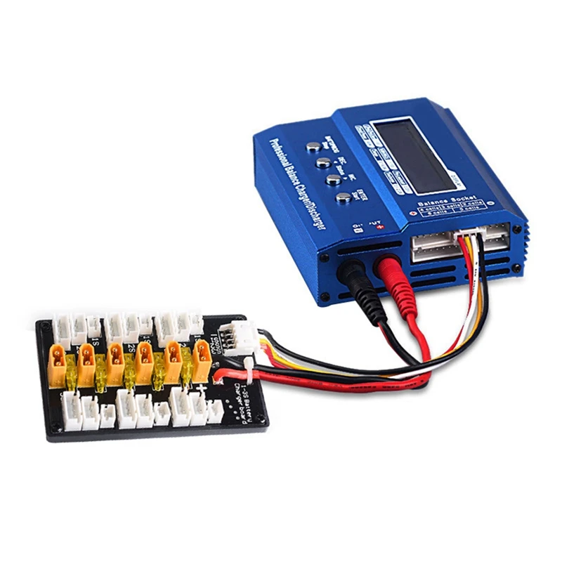 Фото 1-3S XT30 Plug Lipo батарея параллельная зарядная плата для зарядного устройства B6 Boad RC модель игрушки часть №4