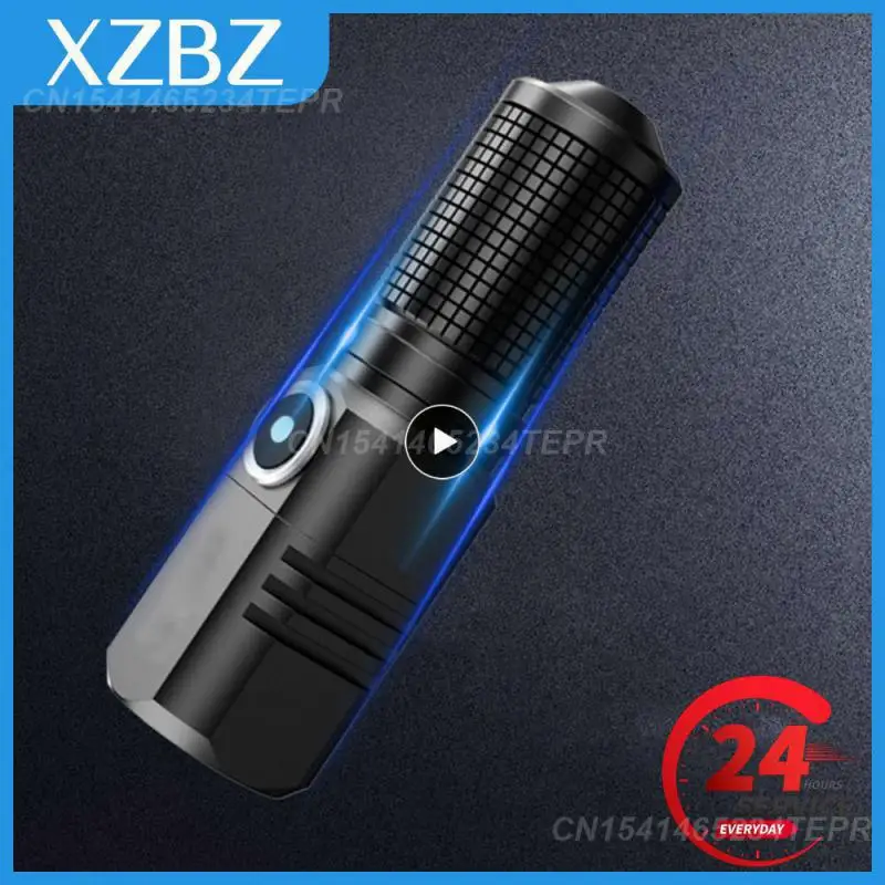 

Flashlight Fashion Multifunction Mini Practical Durable Aluminum Alloy Strong Light Electronic Outdoor Simple Convenient