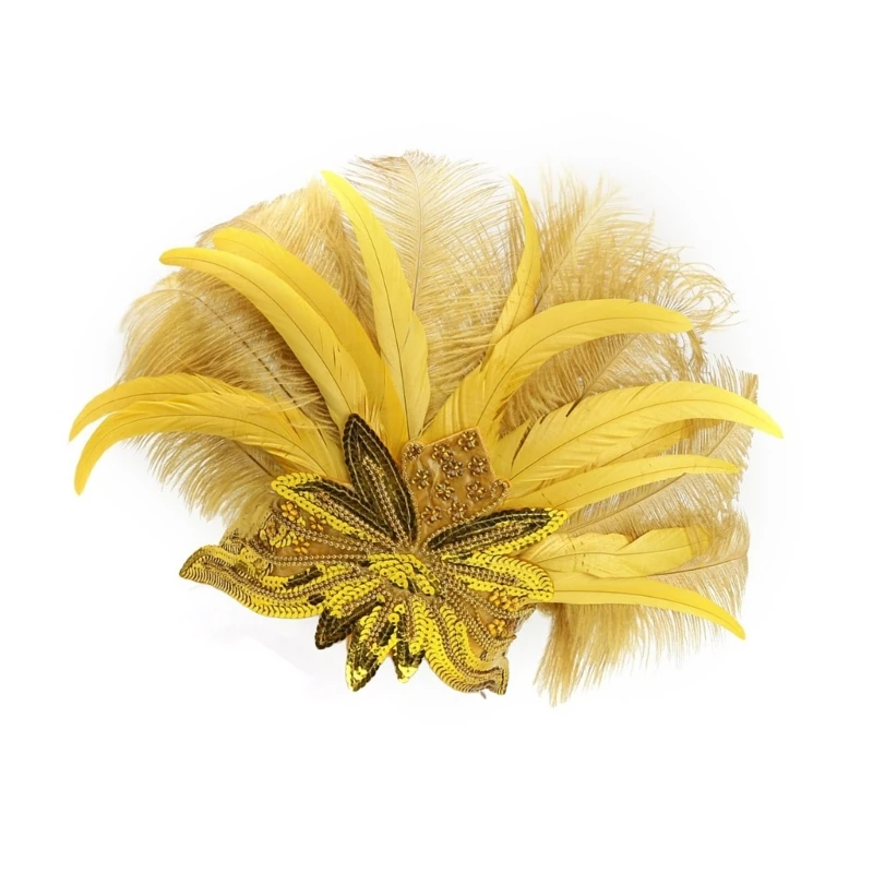 Повязка на голову с блестками головной убор для маскарада макияжа вечеринки